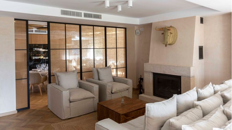 Entrada a la recepción