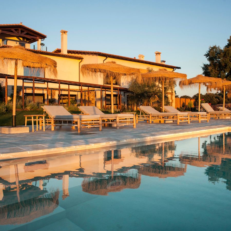 A boutique hotel open to nature